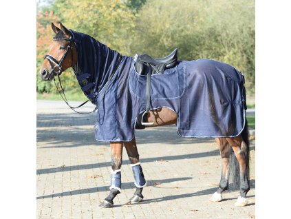 Derka do jazdy Moskito III BUSSE, ochrona przed owadami, granatowa