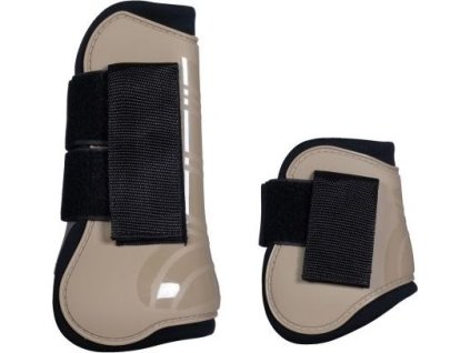 Komplet ochraniaczy na ścięgna i pęciny Genua HKM, 4 szt., sand