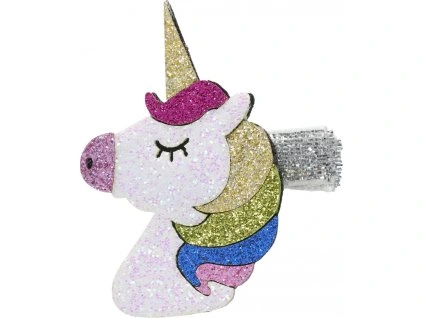 Spinka do włosów Jednorożec z Tęczą Equipage