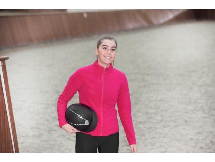 Bluza Gilly Equipage, damska, pink peacock