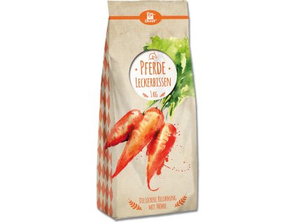 Przysmaki dla koni Derby Waldhausen, 1 kg, smak marchewkowy