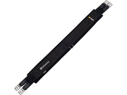 Popręg Soft Touch Equestro, czarny (Długość 100 cm)