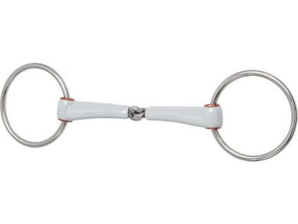 Wędzidło pojedynczo łamane BERIS, 18 mm