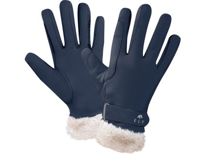 Rękawiczki St. Moritz ELT, zimowe, night blue
