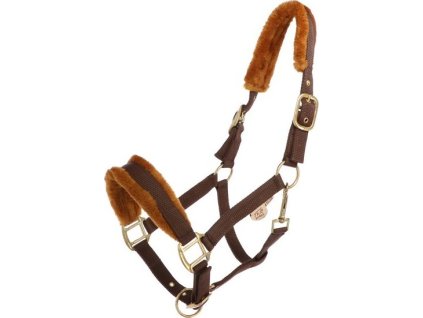 Kantar z futrem owczym Roma F.R.A., brown/beige