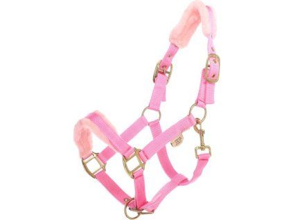 Kantar Roma F.R.A. z futrem owczym, pink (Rozmiar SHETTY)