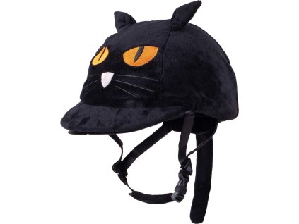 Pokrowiec na kask Halloween QHP, cat