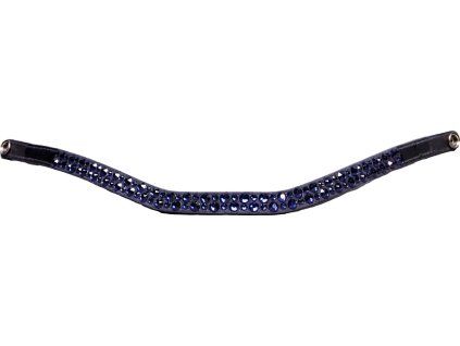 Naczółek StarGlow PresTeq, brown/indigo (Rozmiar PONY)
