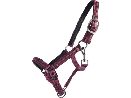 Kantar źrebięcy Lily QHP, burgundy