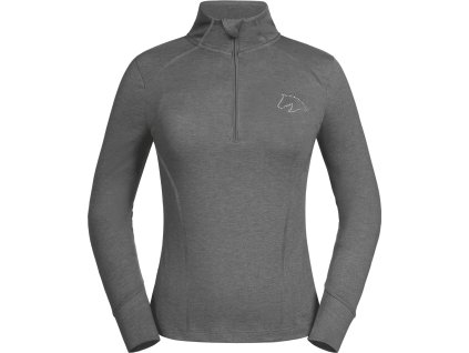 T-shirt Chester ELT, dla kobiet, anthracite melange