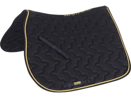 Czaprak Derby, wszechstronny, navy/gold/navy