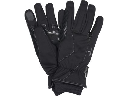 Rękawiczki Evian Equipage, zimowe, czarne