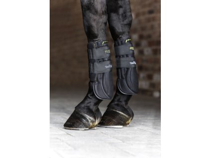 Ochraniacze na przednie nogi Adagio Horseware, para, black/yellow