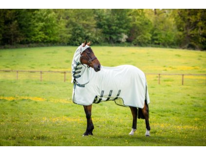 Derka przeciw owadom Rambo, z częścią na szyję, green/sage, beige & green