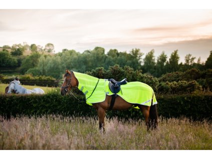 Derka do jazdy Amigo Flyrider, ochrona przed owadami, odblaskowa, fluorescent yellow