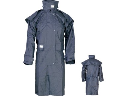 Płaszcz przeciwdeszczowy do jazdy konnej Umbria Equitazione, navy