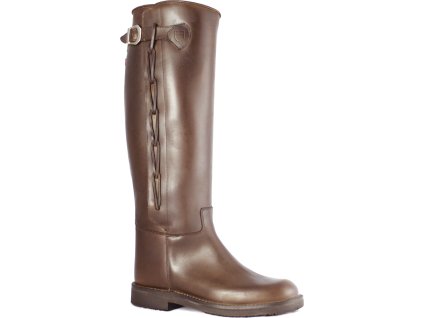 Buty jeździeckie Buttero Equestro, standardowa łydka, dla dorosłych, brązowe