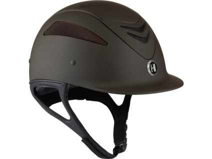 Kask jeździecki Defender Pro ONE･K, matt/brown