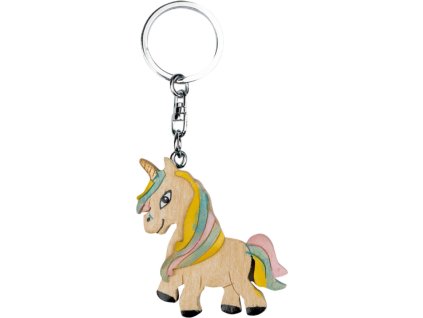 Brelok Jednorożec Waldhausen, drewniany