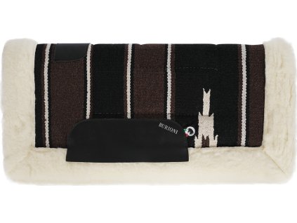 Pad Navayo Burioni, Western, RN1-LTL, brązowy/czarny