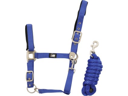 Zestaw kantara i uwiązu Nylon Supreme, royal blue