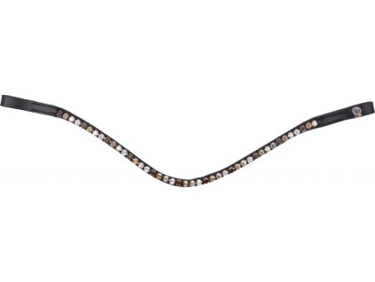 Naczółek X-Line Glam Waldhausen, black/brown gold beige silver