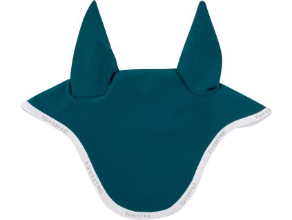 Nauszniki GP Equestro, petrol/white