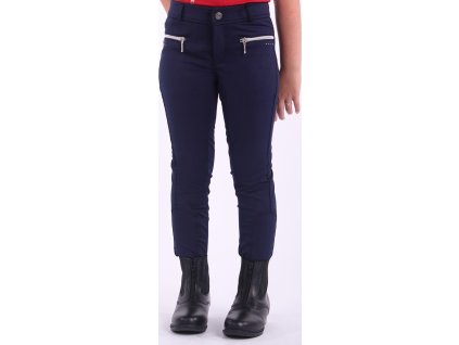 Bryczesy Tanya QHP, z pełnym lejem, dziecięce, navy