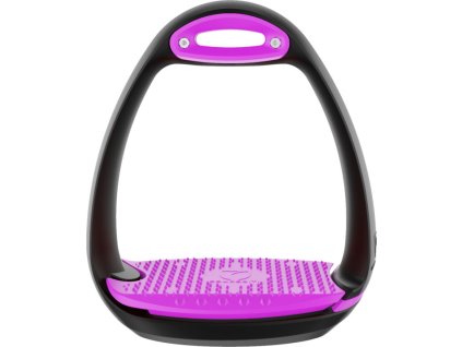 Strzemiona plastikowe Eole Compositi, 12 cm, para, raspberry