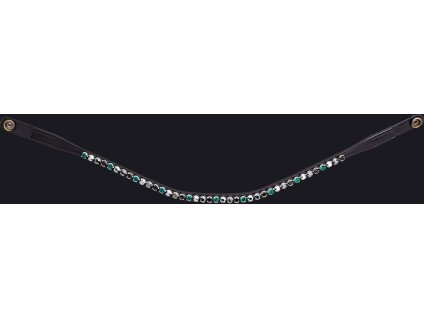 Naczółek PresTeq, black/emerald