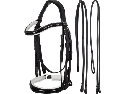 Ogłowie Nadege Supreme, czarne