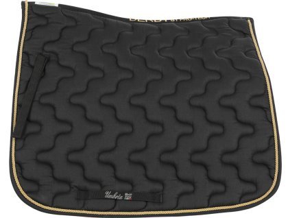 Czaprak Derby, ujeżdżeniowy, FULL, black/gold/black