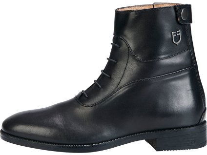 Skórzane buty jeździeckie Jodhpur Vesuna Equestro, dla dorosłych, czarne