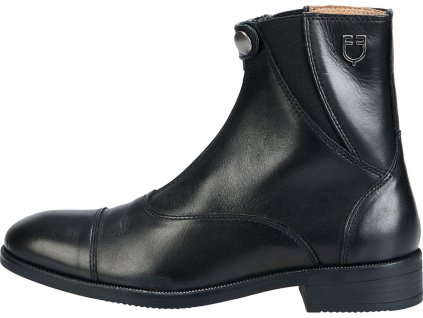 Sztyblety skórzane Lissus Equestro, dla dorosłych, czarne