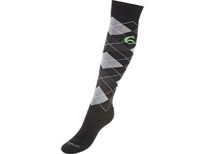 Podkolanówki w/Diamond ACAVALLO, black/grey