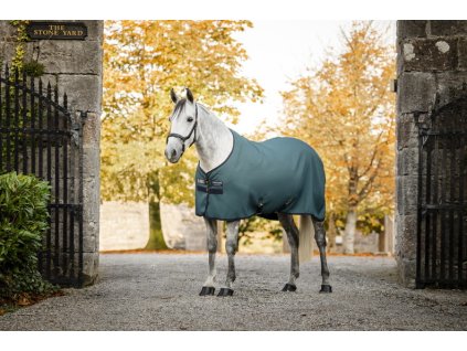 Derka chłodząca Rambo Techni Waffle, dynasty green/navy & silver