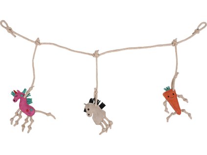 Zabawka do boksu dla koni QHP, horse/unicorn/carrot