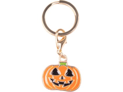 Ozdoba do ogłowia na szczęście QHP, pumpkin