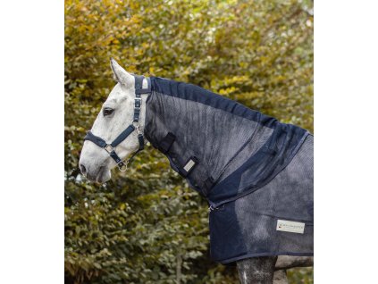 Element na szyję do derki Comfort Waldhausen, przeciw owadom, night blue