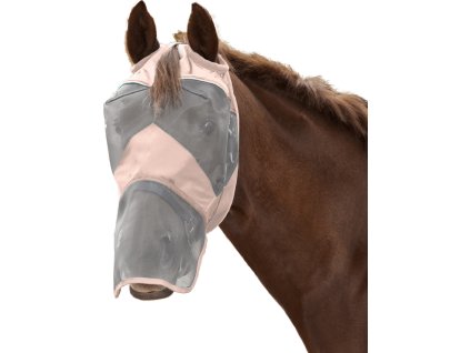 Maska przeciw owadom Waldhausen, bez ochrony uszu/z osłoną na chrapy, light pink