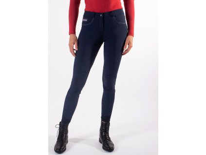 Bryczesy Nelah QHP, z lejem, damskie, navy