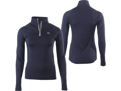 Wielofunkcyjny T-shirt Florence QHP, damski, navy