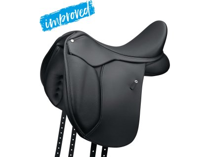 Siodło ujeżdżeniowe WINTEC Hart 500, czarne
