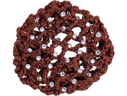 Siatka do włosów Diamond QHP, brązowa