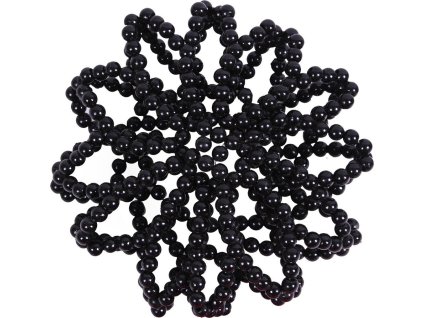 Siatka do włosów z perłami QHP, czarna