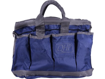 Torba na szczotki Q-essentials, granatowo-szara