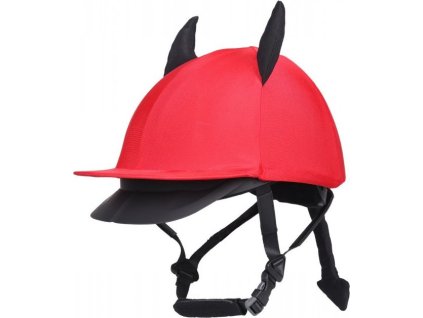 Pokrowiec na kask Halloween QHP, diabeł