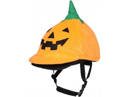 Pokrowiec na kask Halloween QHP, dynia