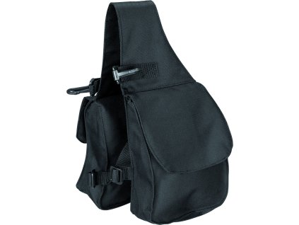 Sakwa na siodło DOUBLE Waldhausen, czarna