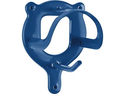 Wieszak na ogłowie Waldhausen, metalowy, azure blue